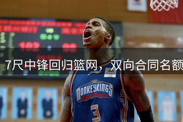 7尺中锋回归篮网，双向合同名额全部敲定